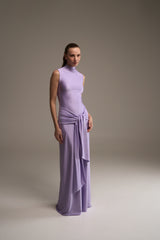 LILAC ASIL LONG DRESS